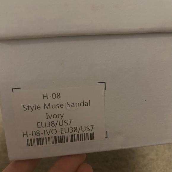 Cult Avenue Style Muse Sandals- Black & white - Picture 4 of 7